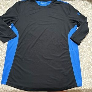 Men’s under armor size, large shirt fitted heat gear